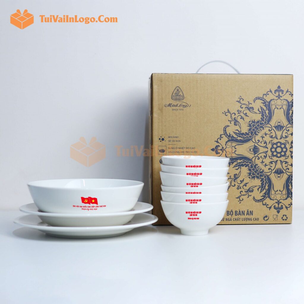 bo do an in logo Túi Vải In Logo