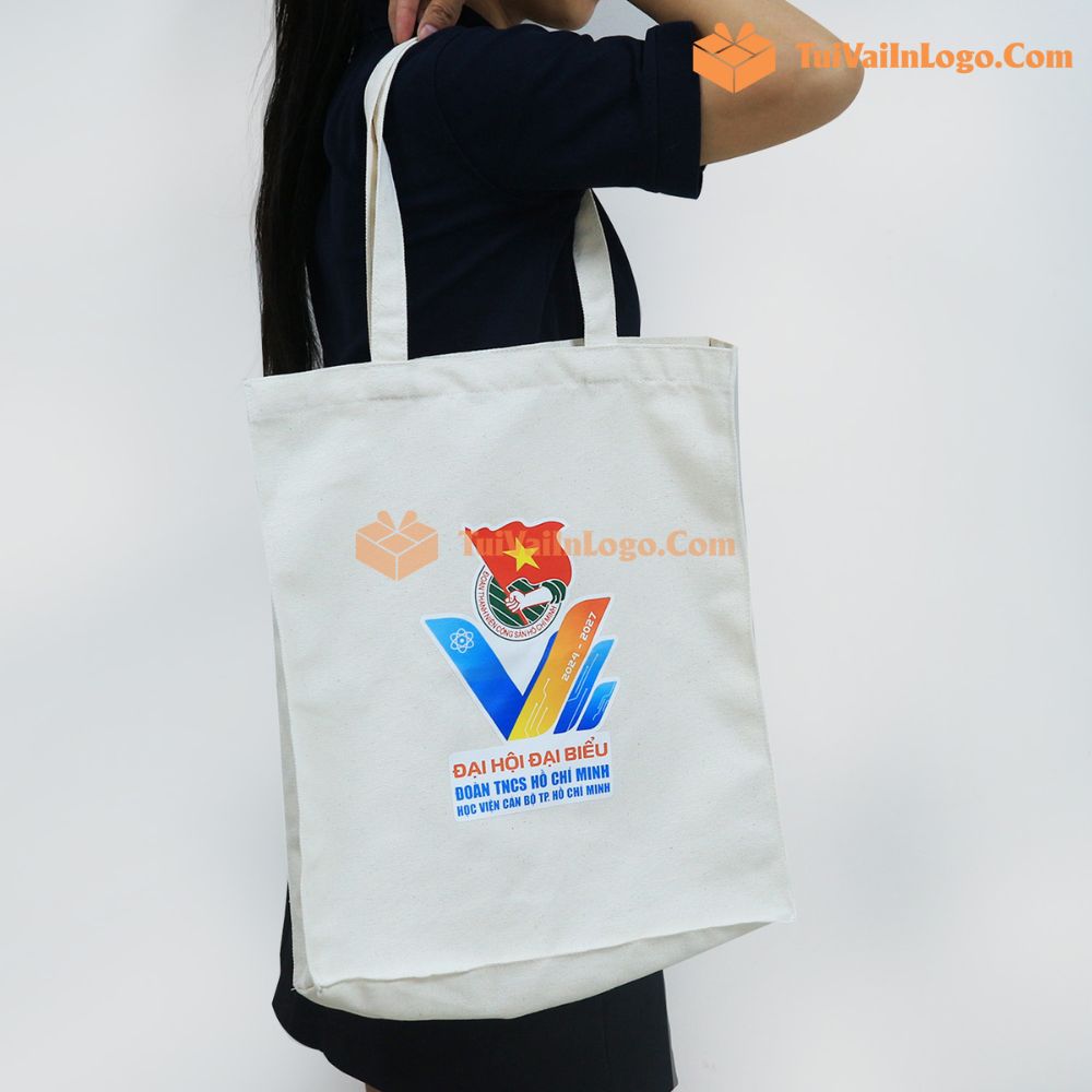 Đa dạng mẫu túi canvas với kích thước tùy chỉnh tại Binhnuocteen.com