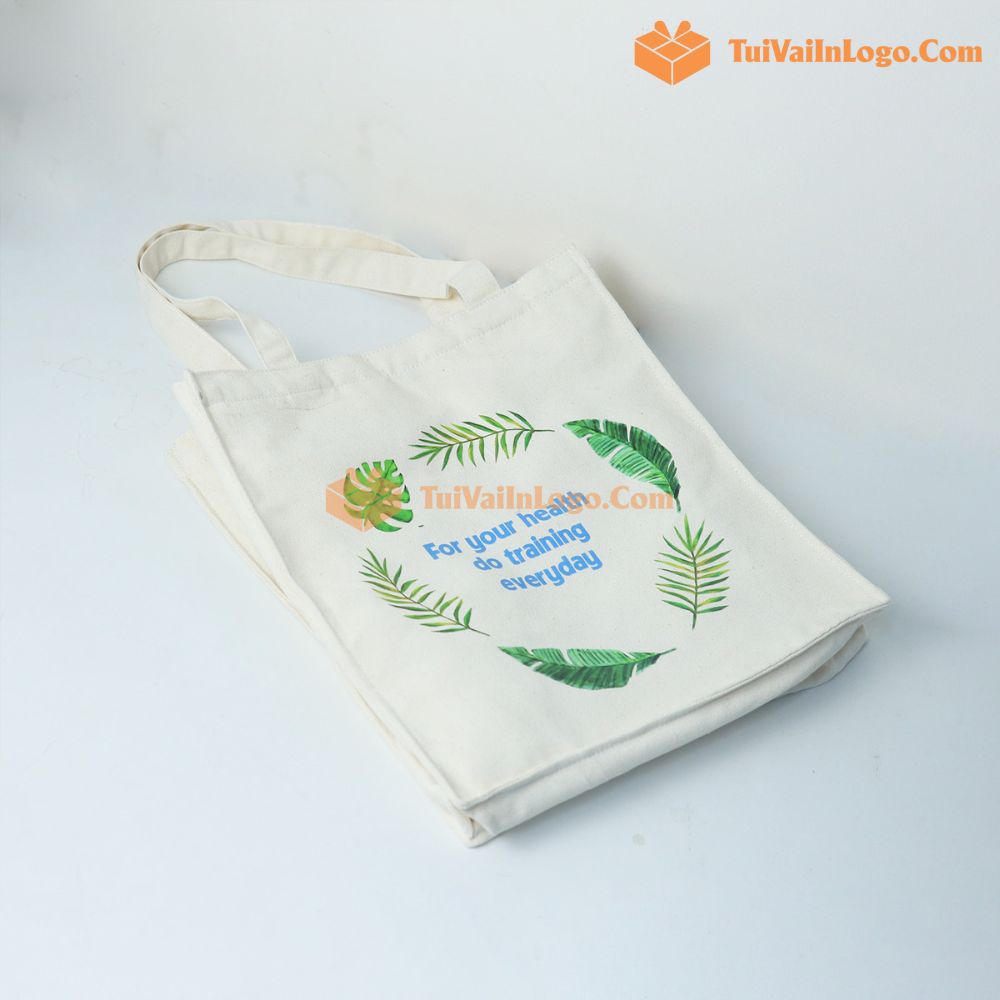 Dịch vụ in túi vải canvas tại xưởng In Viva được đánh giá tốt