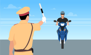 Hình cảnh sát giao thông xử lý vi phạm
