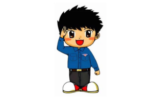 Chibi Thanh niên mặc áo Đoàn