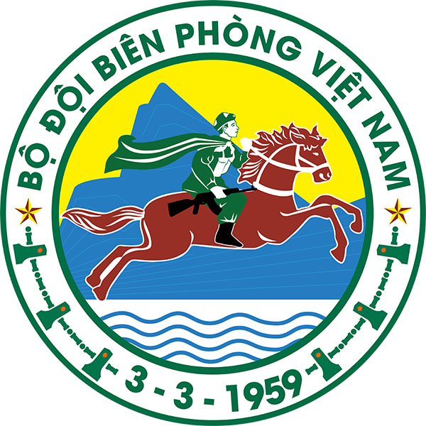 logo bộ đội biên phòng việt nam vector