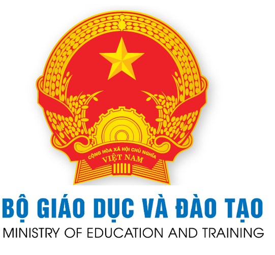 logo bộ giáo dục và đào tạo vector