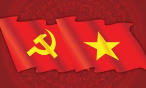 Logo cờ Đảng vector