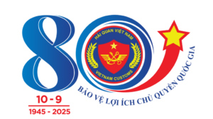 Logo Hải quan Việt Nam kỉ niệm 80 năm