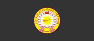 Logo Hội Cựu giáo chức Việt Nam nền đen