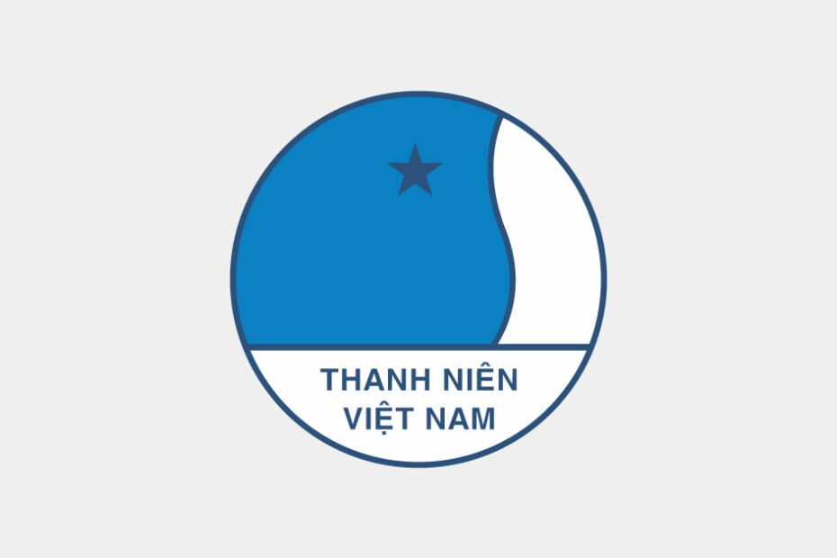 logo hội liên hiệp thanh niên việt nam vector