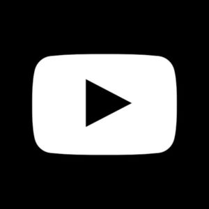 Tải 20+ bộ sưu tập logo Youtube vector chuẩn (AI, EPS, SVG, PNG) in túi vải 2 Logo Youtube màu trắng