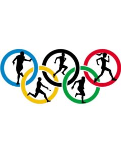 Tải 15+ bộ sưu tập vòng tròn olympic vector đa dạng (AI, EPS, SVG, PNG) in túi vải 3 Vòng tròn Olympic và các môn thể thao